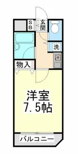 シェレナ六甲【2階】の間取り