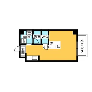 Ts Residence Nagoya【5階】の間取り