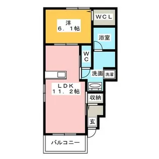 グラン プレミールⅡ【1階】の間取り
