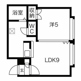ガーデンパレス【3階】の間取り