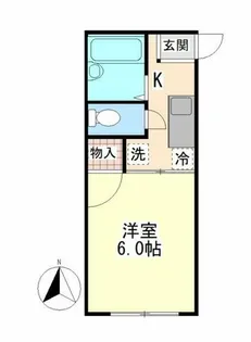 アルティスタ神戸【1階】の間取り