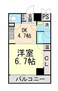 モアライフ魚崎【6階】の間取り