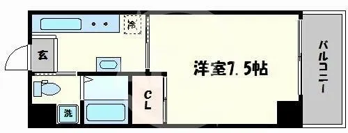 WISTERIA GARDEN【2階】の間取り