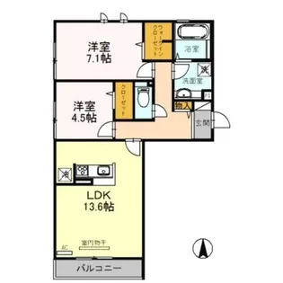 ラフィーナ【3階】の間取り