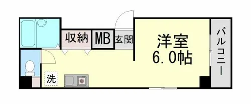 ジョイ福住マンション【3階】の間取り