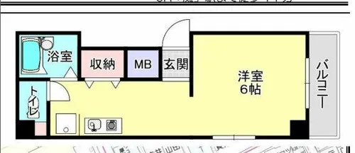 ジョイ福住マンション【5階】の間取り
