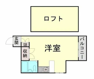 サンコール魚崎【5階】の間取り