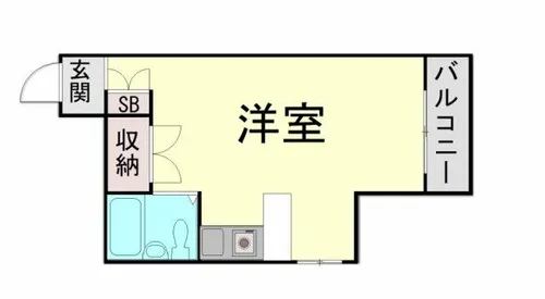 サンコール魚崎【4階】の間取り