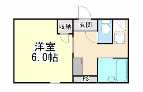 シャトー篠原台【5階】の間取り