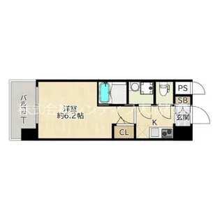 大阪府大阪市都島区中野町5丁目【マンション】の間取り