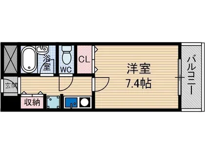 アーク福西【1階】の間取り