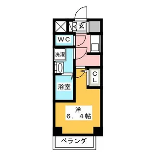 S-RESIDENCE熱田【12階】の間取り