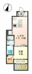 ディモーラ【1階】の間取り