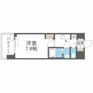 プレサンスNEO大和田STATIONベゼル【4階】の間取り