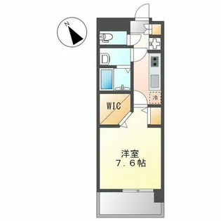 パルティール神宮南【7階】の間取り