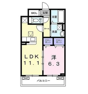 和幸館【3階】の間取り