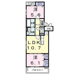 和幸館【2階】の間取り