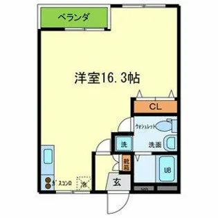 Casa de la J【3階】の間取り