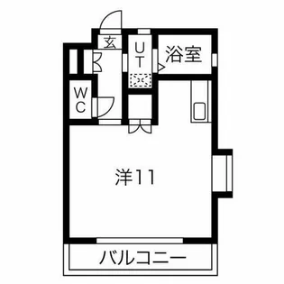 アフロディーテ【2階】の間取り