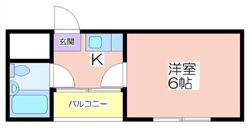 MKマンション【503号室】の間取り
