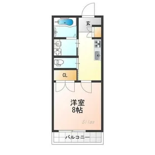 カルーナ【2階】の間取り