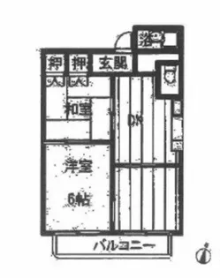 ニューライフKS【A202号室】の間取り