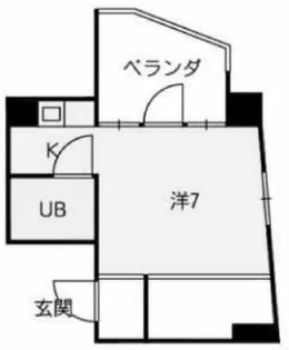 FLATSわかまつ【306号室】の間取り