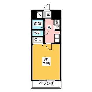 シエルコート【6階】の間取り