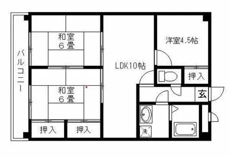 ノアーズアーク平成館【703号室】の間取り