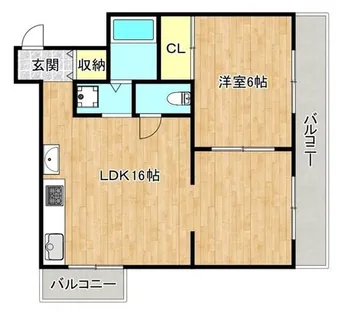 ドムスサガラ【8階】の間取り