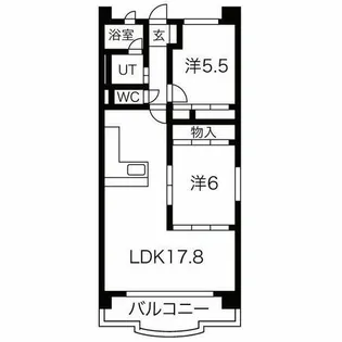 hau’oli(ハウオリ)【301号室】の間取り