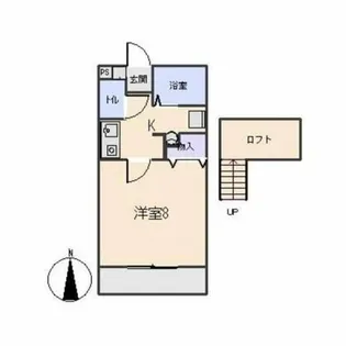ハートヒルズ伊賀【201号室】の間取り