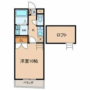 Bell 柴金【2階】の間取り