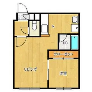 フォレスト中の島【4階】の間取り