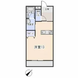 ジャンティ【3階】の間取り