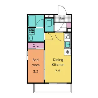 イースタンヒルズ東山公園【301号室】の間取り