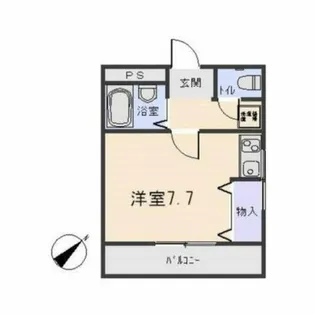 ファームハイツ【201号室】の間取り