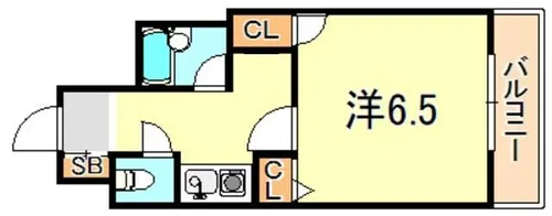 ワコーレ明石【2階】の間取り
