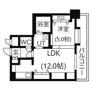 ピュア東彩館2【3階】の間取り