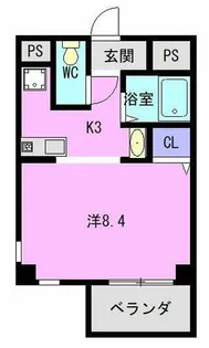 TWIN BUILD【4階】の間取り