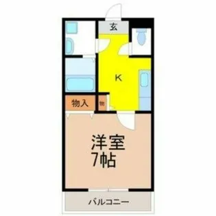 エスポワール井田【2階】の間取り