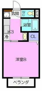 エクセル井田【2階】の間取り