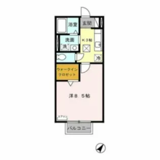 アミエーラ【1階】の間取り