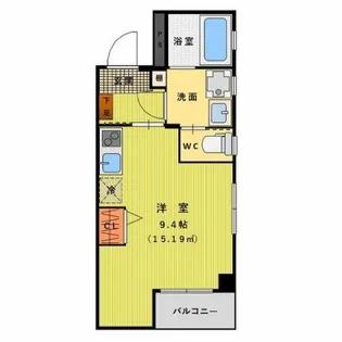 Casa Avenue Okazaki【402号室】の間取り