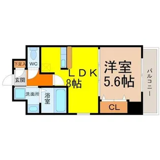 アイン橘【3階】の間取り