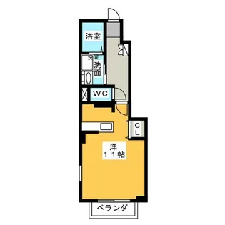 ルーセント【1階】の間取り