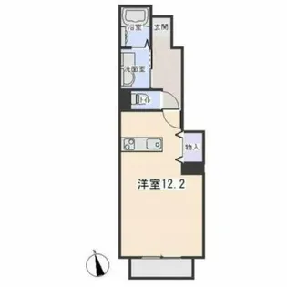 ドリームE【101号室】の間取り