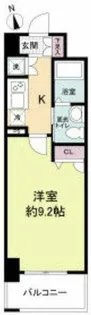 レジデンス京橋スクエア【2階】の間取り