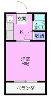 エミナース河原【A-5号室】の間取り