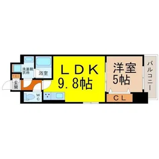 The First One金山【2階】の間取り